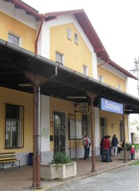 Jsme na nádraží a jedeme domů