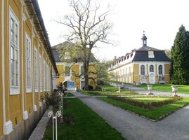 vlevo muzeum a vzadu