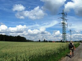 Následuje cesta typickými loukami