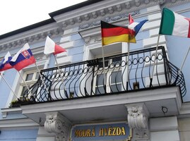 minipivovar v hotelu Modrá hvězda