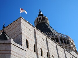 Tohle je moderní chrám Zvěstování v Nazaretu