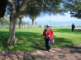 Přímořský park lákal k poobědové procházce