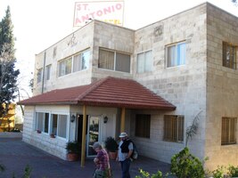 V hotelu San Antonio v Betlémě jsme byli cobydup