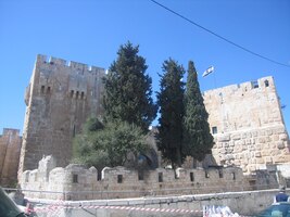 Jaffská brána ze Starého města