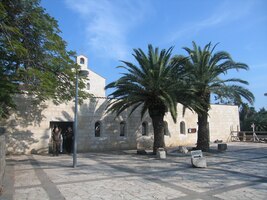 Zde je ale už klášter v městě Tabgha