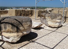 Na jeho vrcholku byl palác egyptského guvernéra