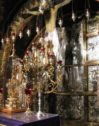 koptským (etiopským) klášterem