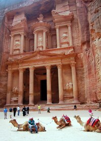 hrobka nabatejského krále Arety III