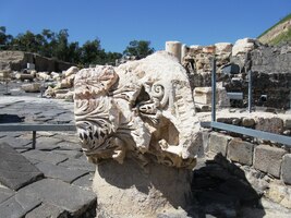 jako třeba tato zdobná hlavice sloupu