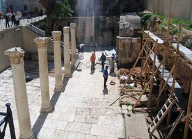 bývalých římských paláců