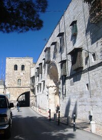 Obrovský areál arménského kláštera