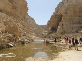 Teče tu potok, jsou tu jezírka i vodopády