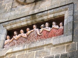 "Dušičky" na kapli Capela des Animas,