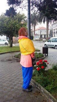 a změnila se v barevného papouška