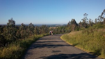 Druhý den jdeme konečně z kopce!