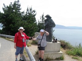 Vypadal mírumilovně a nechal se vyfotit