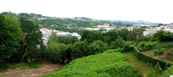 a stoupáme do kopců nad městem