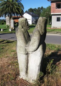 a dvojici družných vesničanů