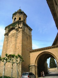 Odtud vede ulice Calle Crucificio