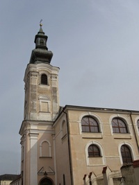 odkud se začíná stoupat na hradní vrch