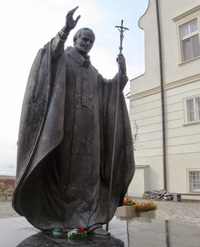 Byl tu i papež Jan Pavel II.