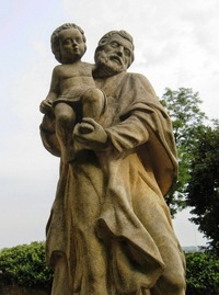 Svatý Josef s Ježíšken jsou toho důkazem