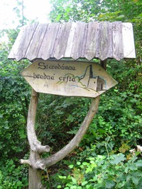 a tady už začíná naše dnešní cesta