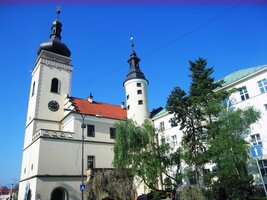 Toto je hlavní městský chrám Nanebevzetí P.Marie