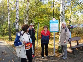 Hraniční přechod - až sem byla svatojakubská cesta vzorně značena