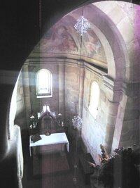 a mystický interiér