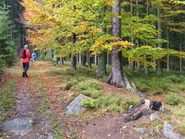 a tato vede na nejvyšší horu pohoří
