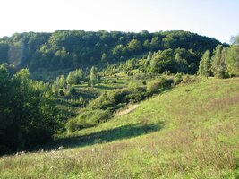 a my procházíme malebnou krasovou plošinou