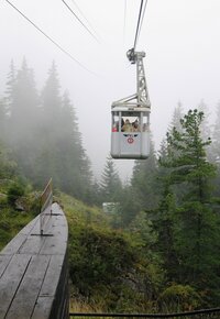 a vyjeli lanovkou na Kasprzov vierch