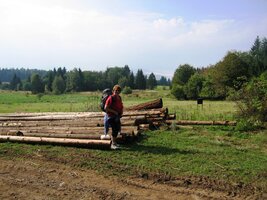 To už jsme ale v polanách nad Detvou