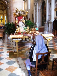 které se sem přišly pomodlit