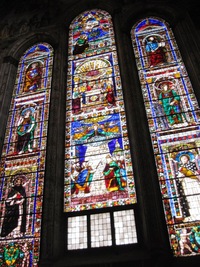 Úchvatné jsou nejen vitráže,