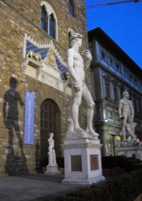 a skončili (kde jinde) ... u Davida!