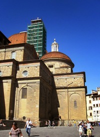 San Lorenzo se známou Kaplí Medicejských