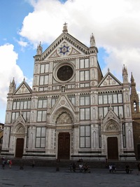 Tohle je už ale chrám Santa Croce