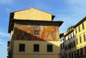 Fresky tu najdete i na nečekaných místech