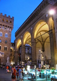 na náměstí Signoria