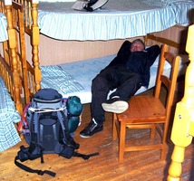 Spali jsme tu v ubytovně baru Pepino