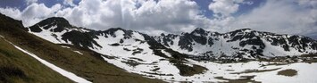 Ve výšce 2000 m se otevíraly nádherná panoramata,