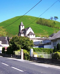 První kostel na cestě - Lourbe-St-Christeu