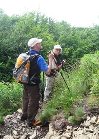 Sestup nám dal zabrat,