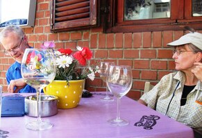 jsme popili lahodné vínečko