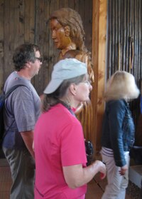 a tady už se s naší průvodkyní loučíme