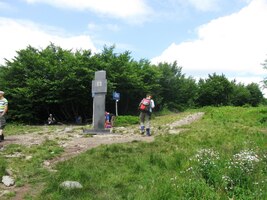 trojhraniční hory Kremenec -1208 m