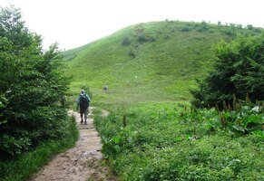 Konečně už nás vítá první vrchol