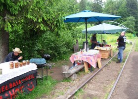 na vlakové nádraží Balnica